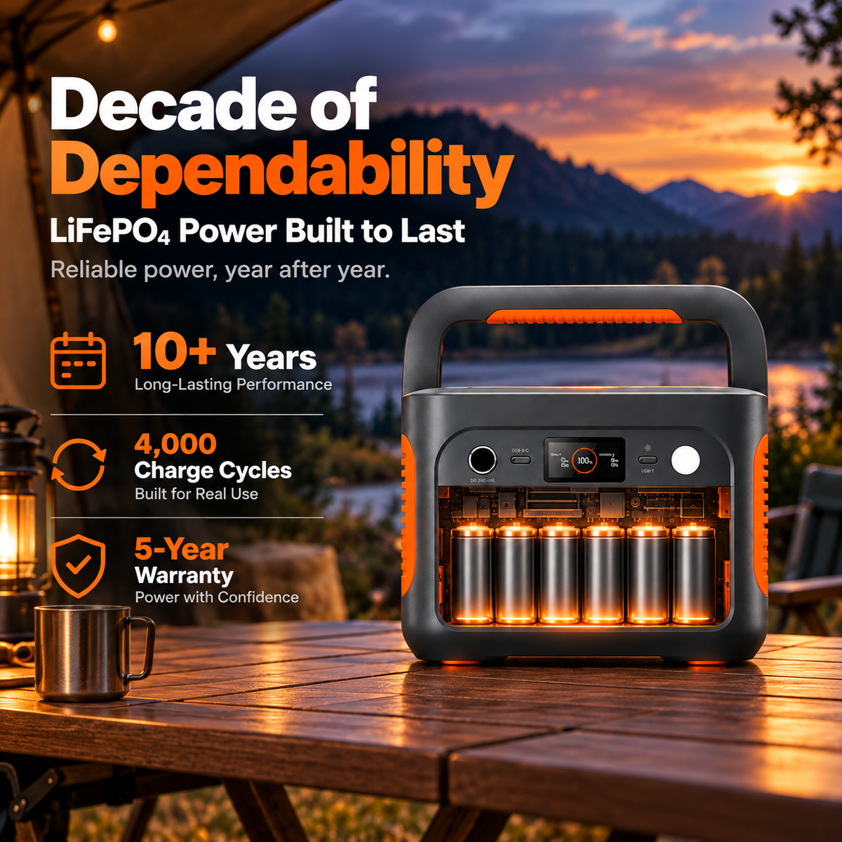 1070Wh Solar Generator Kit + FREE 200W Solar Panel