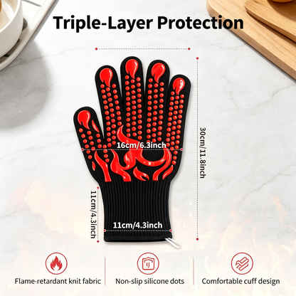 Heat Resistant Oven Gloves