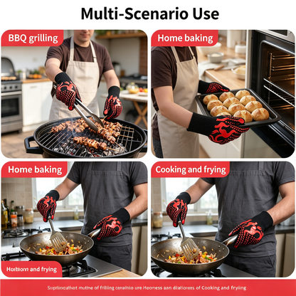 Heat Resistant Oven Gloves