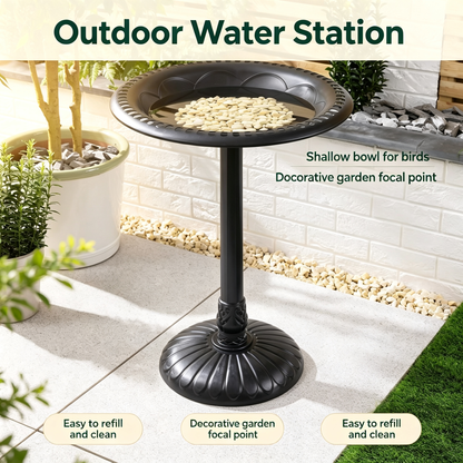 48cm Decorative Garden Bird Bath