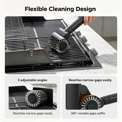 Rechargeable Electric Grill Cleaning Brush
