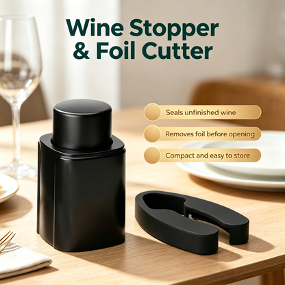 Electric Wine Opener Set